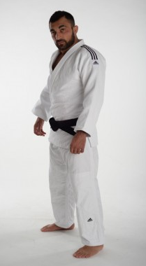 Judopak Adidas Champion II | IJF-goedgekeurd | wit