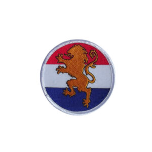 Badge Nederlandse Vlag met Leeuw