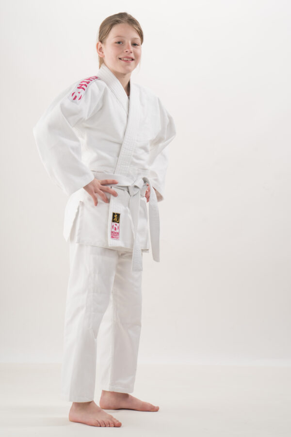 Judopak Nihon Rei voor kinderen en recreanten | roze | OP=OP