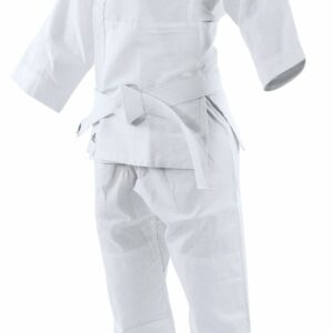 Judopak Adidas voor kinderen | meegroeipak J250 | wit