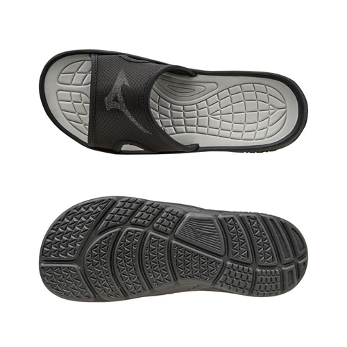 Mizuno RELAX SLIDE slippers zwart/zilver
