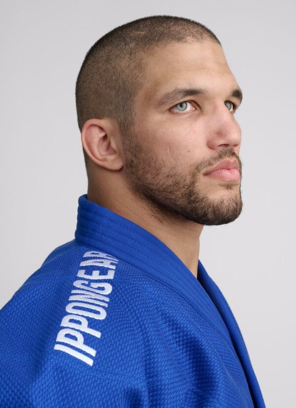 Ippon Gear Fighter 2 blauwe jas regular - Afbeelding 3