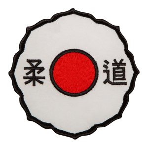 Geborduurde badge Kodokan judo logo  | 10 cm diameter
