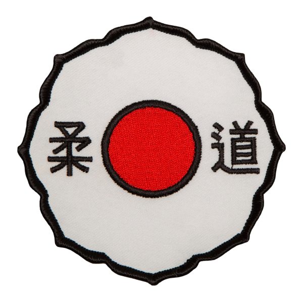 Geborduurde badge Kodokan judo logo  | 10 cm diameter