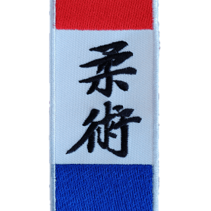 Geborduurde badge Jiu-Jutsu NL vlag Nihon Sport 4