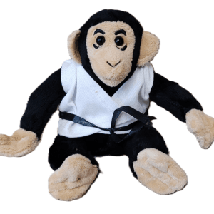 Knuffeldier Aap Chimpansee in Gi zwart