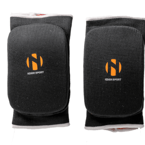 Elleboogbeschermer omkeerbaar Nihon | zwart-rood