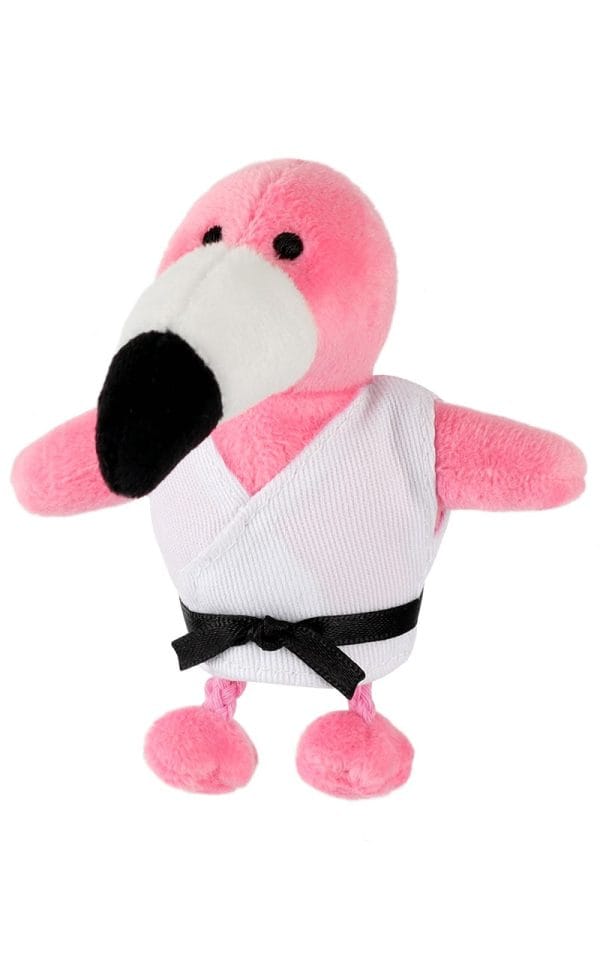 Sleutelhanger Flamingo in gi
