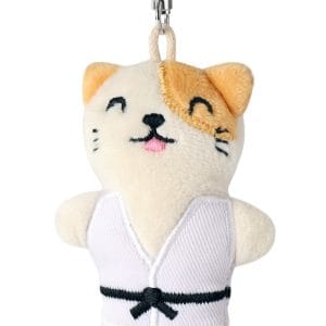 Sleutelhanger knuffel | Kat in gi