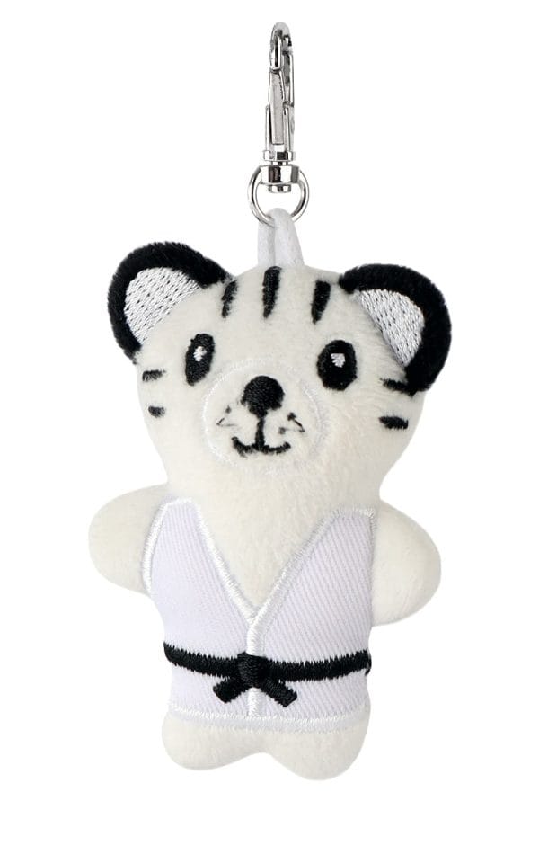 Sleutelhanger platte knuffel |Tijger in gi